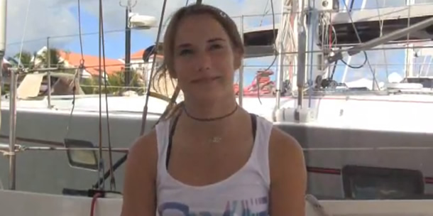 Laura Dekker Sint Maarten