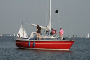 Pleziervaart op het Alkmaardermeer