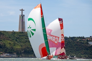 Lisbon inport race - Volvo Ocean Race 2012