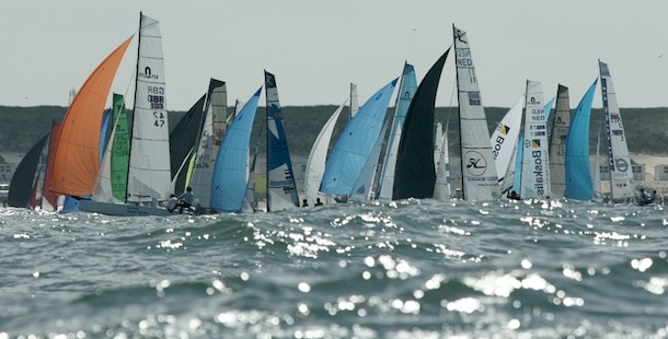 Start van de Ronde om Texel