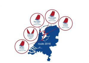 Route Sailing Tour of Holland