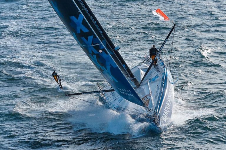 Live finish van de Vendée Globe