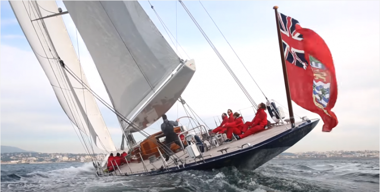 Zeilen met J Class Endeadvour
