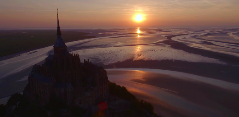 Mont St Michel van boven