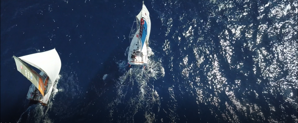 Dronebeeld Mini Transat 2017