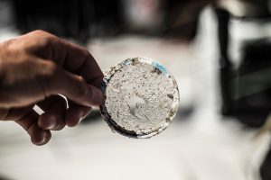 Microplastic deeltjes 