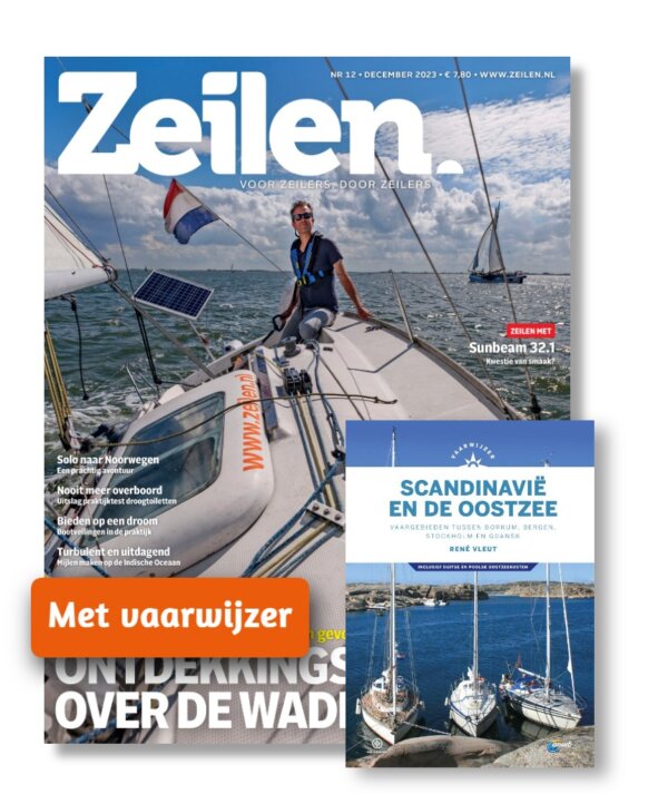 Zeilen magazine abonnement met vaarwijzer van scandinavie