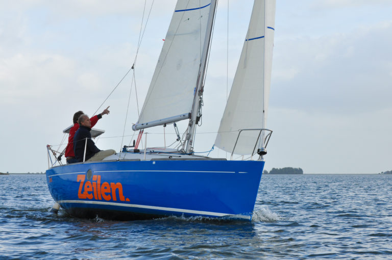Nieuwe zeilen voor Zoef