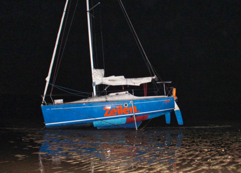 Nu in Zeilen: nachtje op het Wad