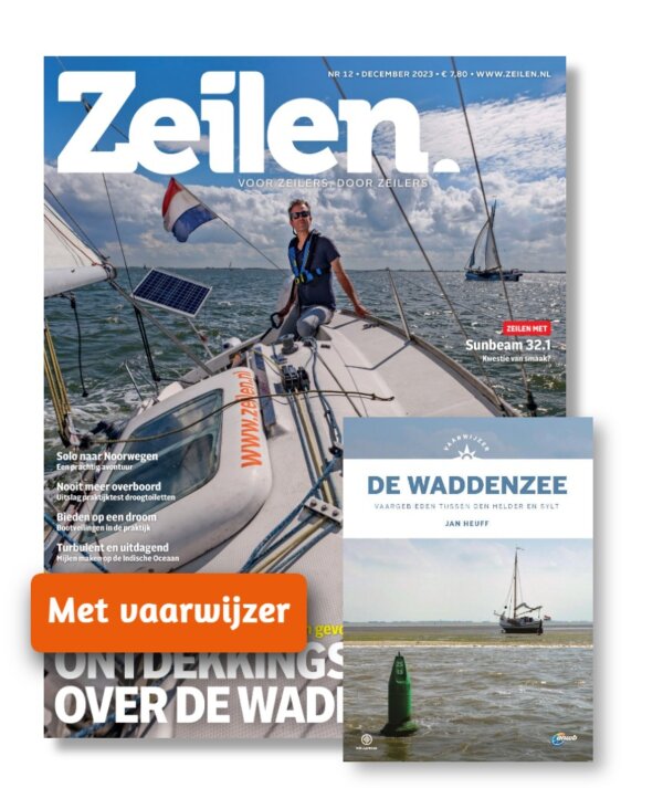 Zeilen magazine abonnement met vaarwijzer waddenzee