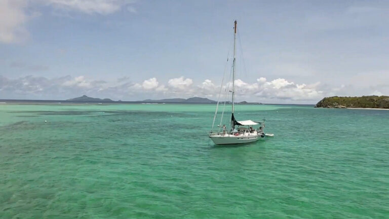 Yndeleau na orkaan weer terug bij Tobago Cays