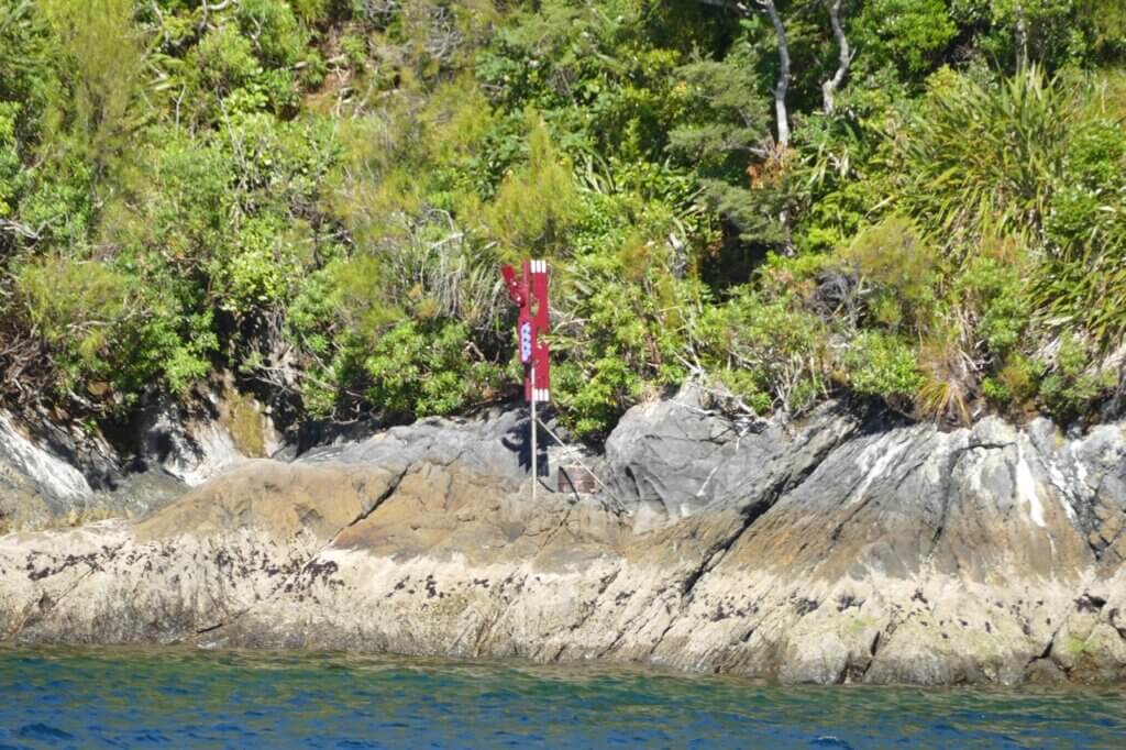 Symbolische Maori bescherming van Fiordland