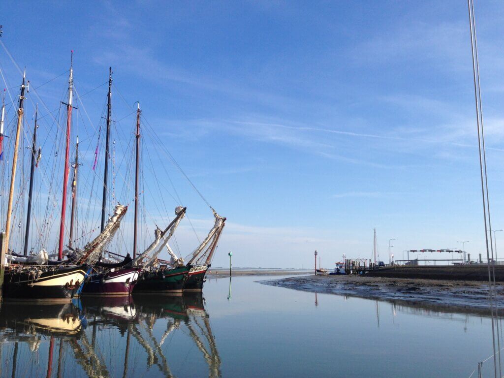 Van Terschelling naar Ameland is dit een verwelkomde haven