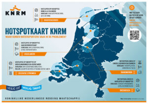 De Hotspotkaart van de KNRM