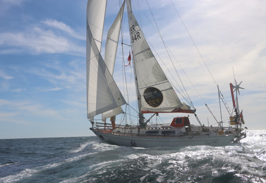 Ruige omstandigheden in de Golden Globe Race 2022