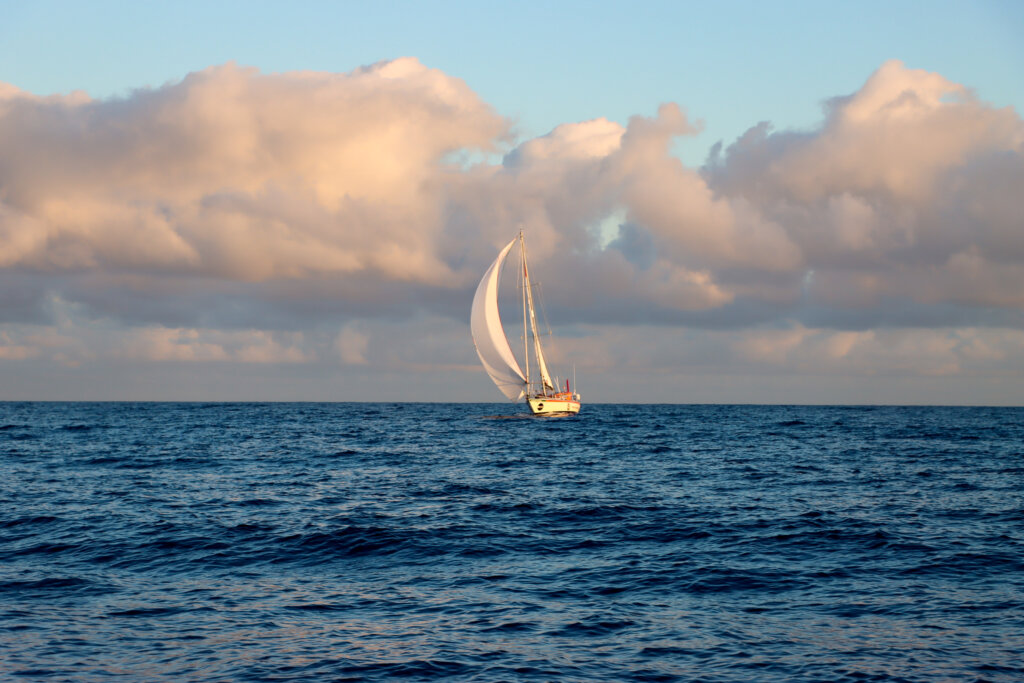 Damien Guillou in de Golden Globe Race