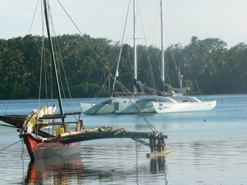 Juniper voor anker