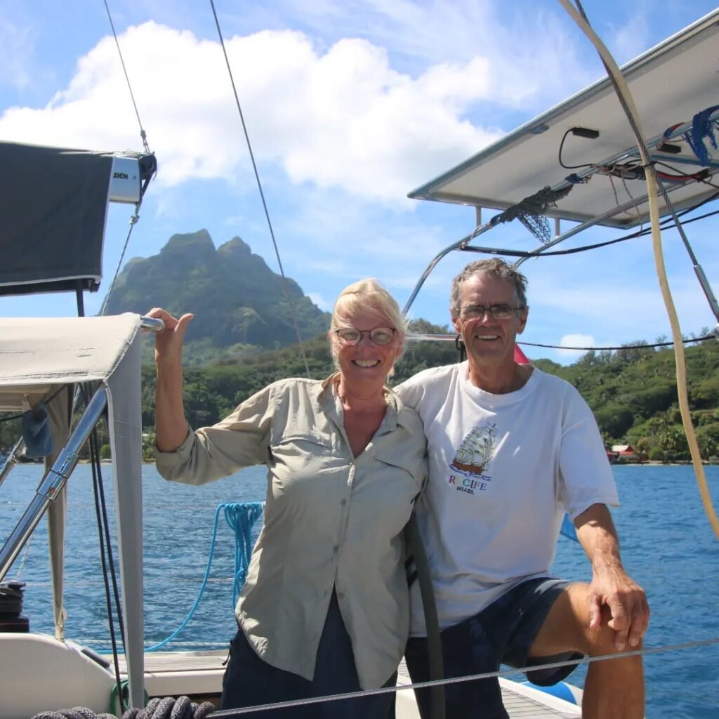 Ad en Jolanda vertrekken vanuit Bora Bora naar Tonga