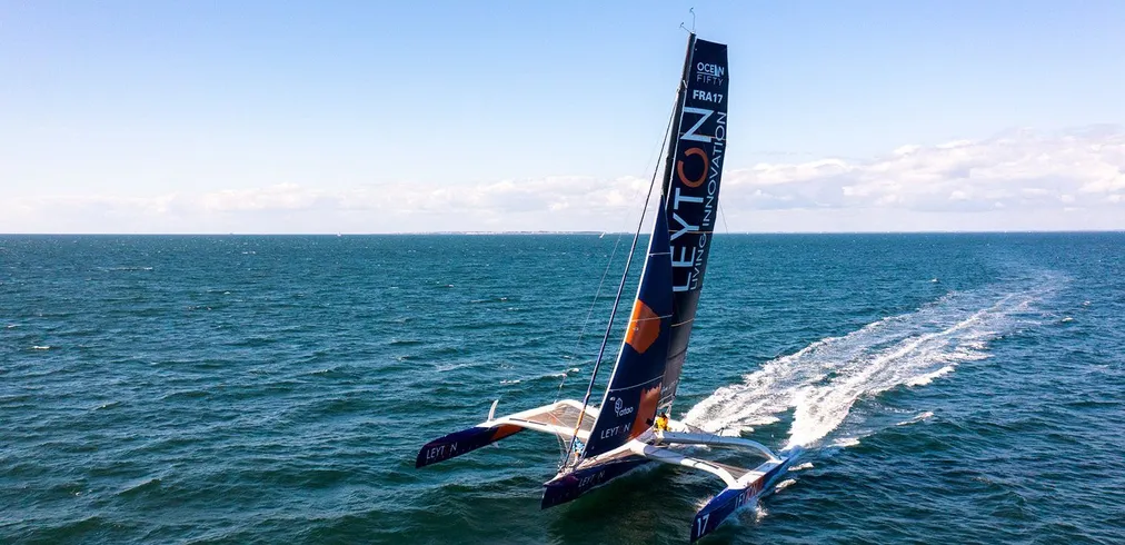 Sam Goodchild is een van de favorieten in de Route du Rhum