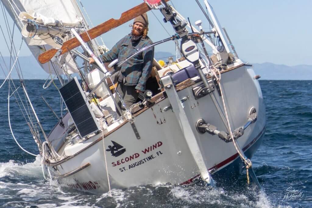 koerswijziging in Golden Globe Race