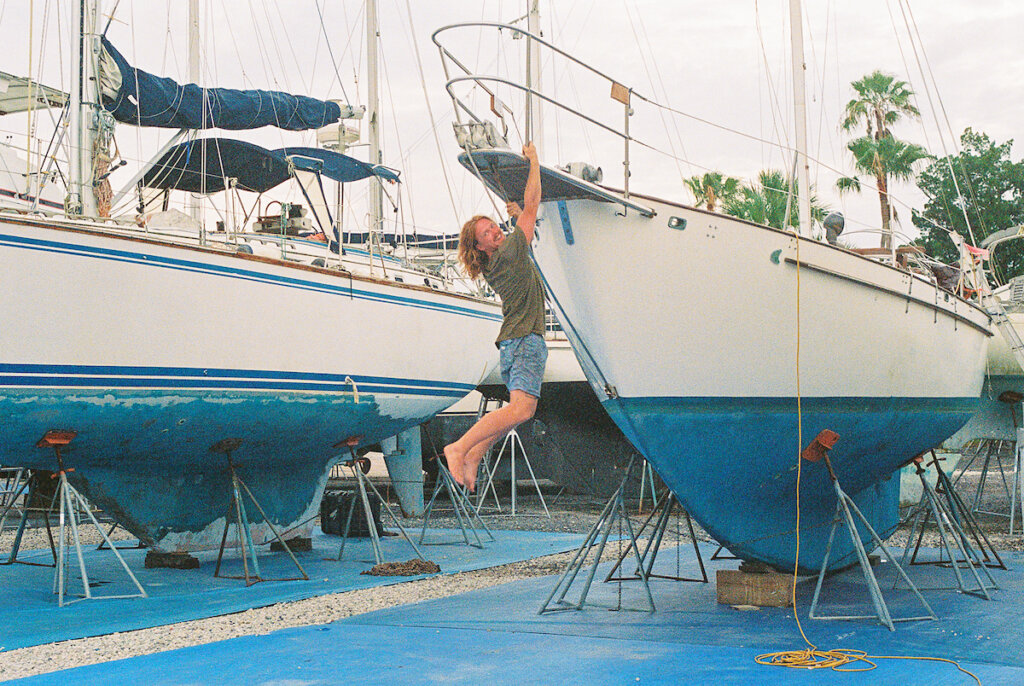 Second Winds boegspriet is opnieuw geknapt