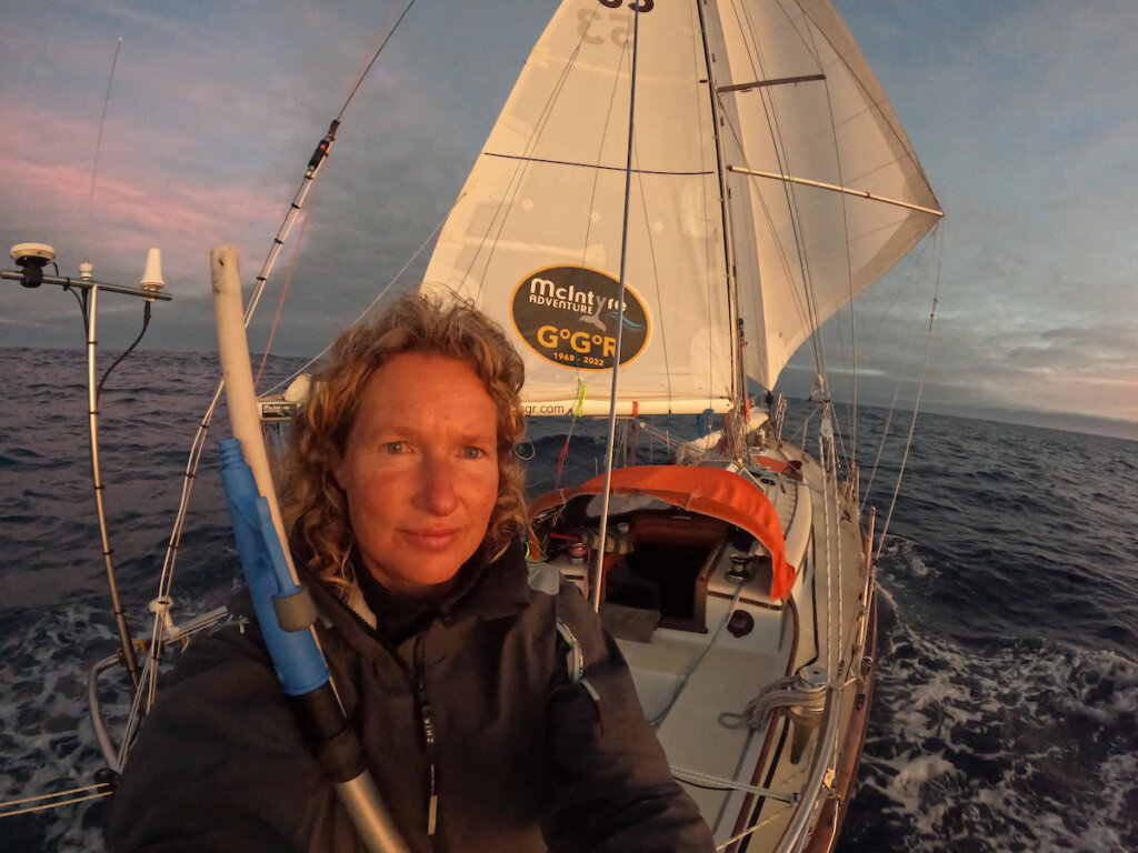 Kirsten Neuschäfer vlucht voor een windstilte