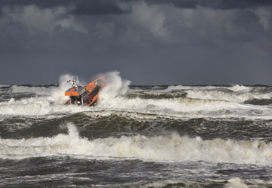 overboord geslagen zeiler noordzee