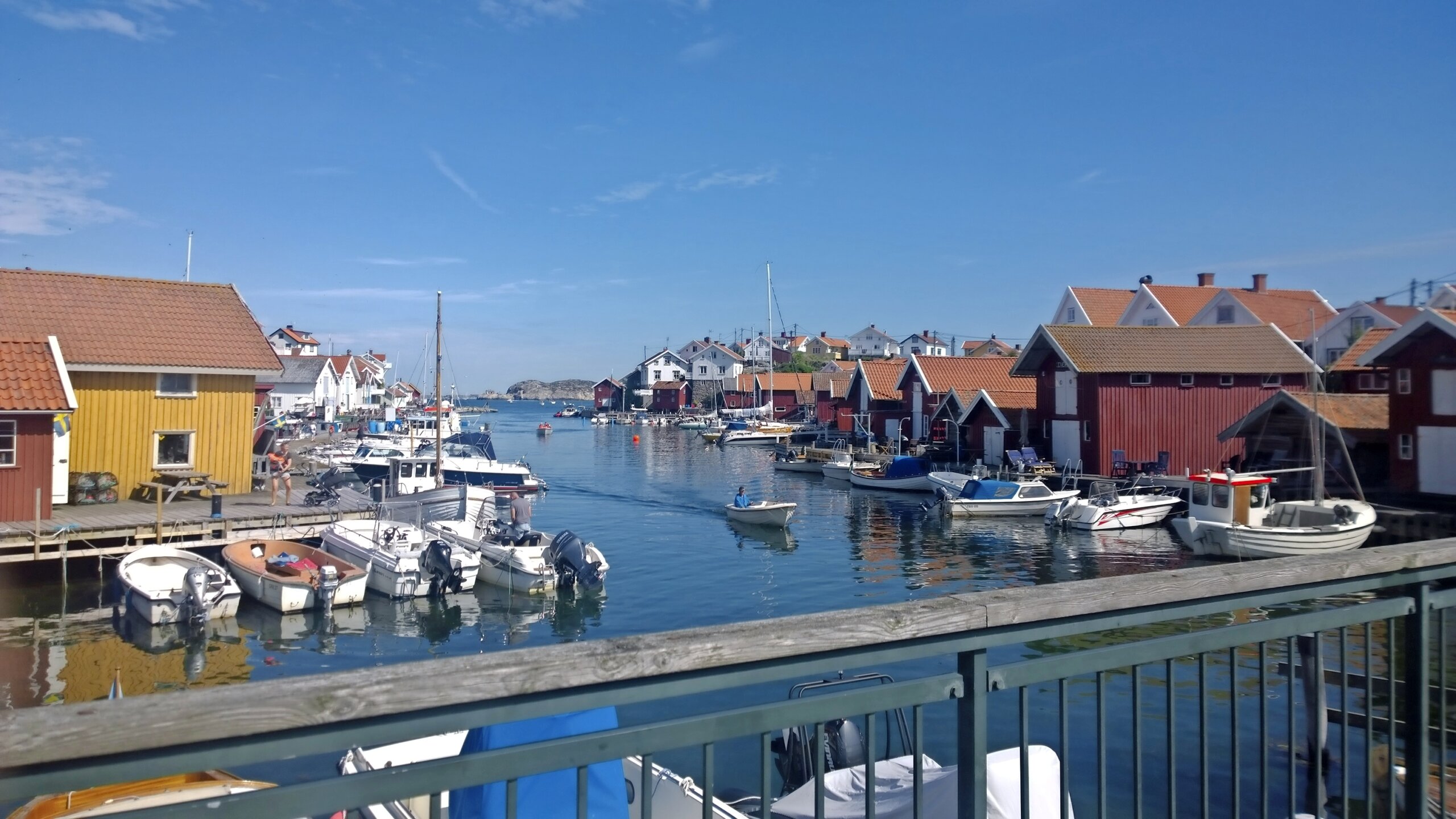 zomerdrukte in zweden