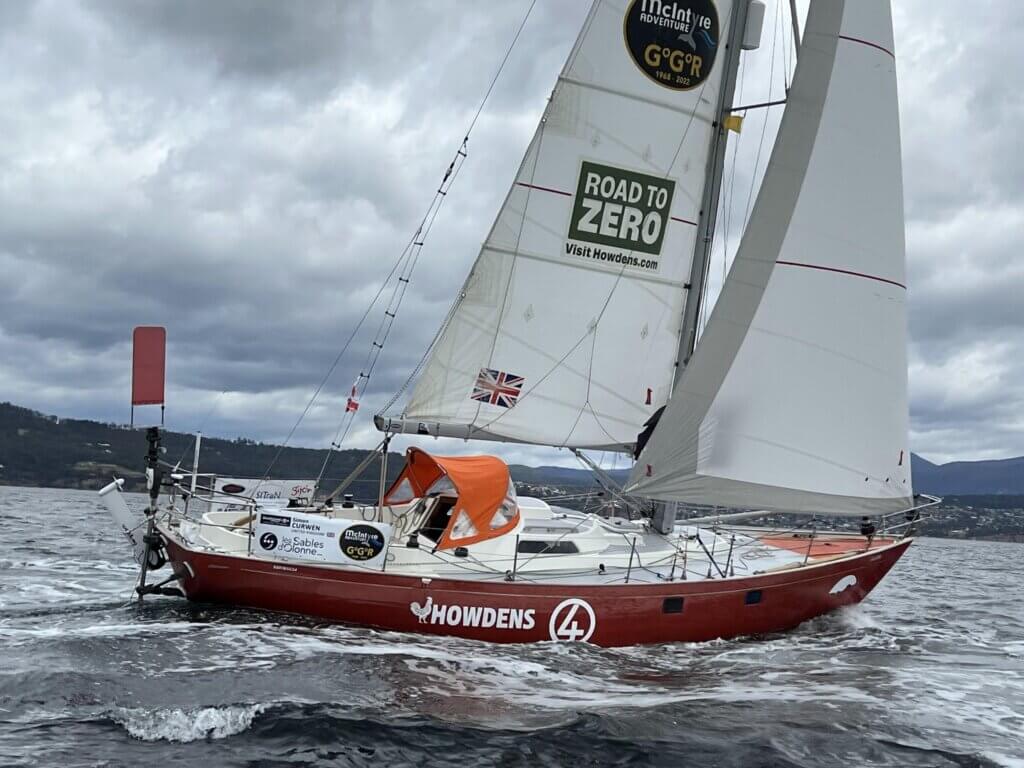 Simon Curwen vervolgt zijn weg naar Kaap Hoorn