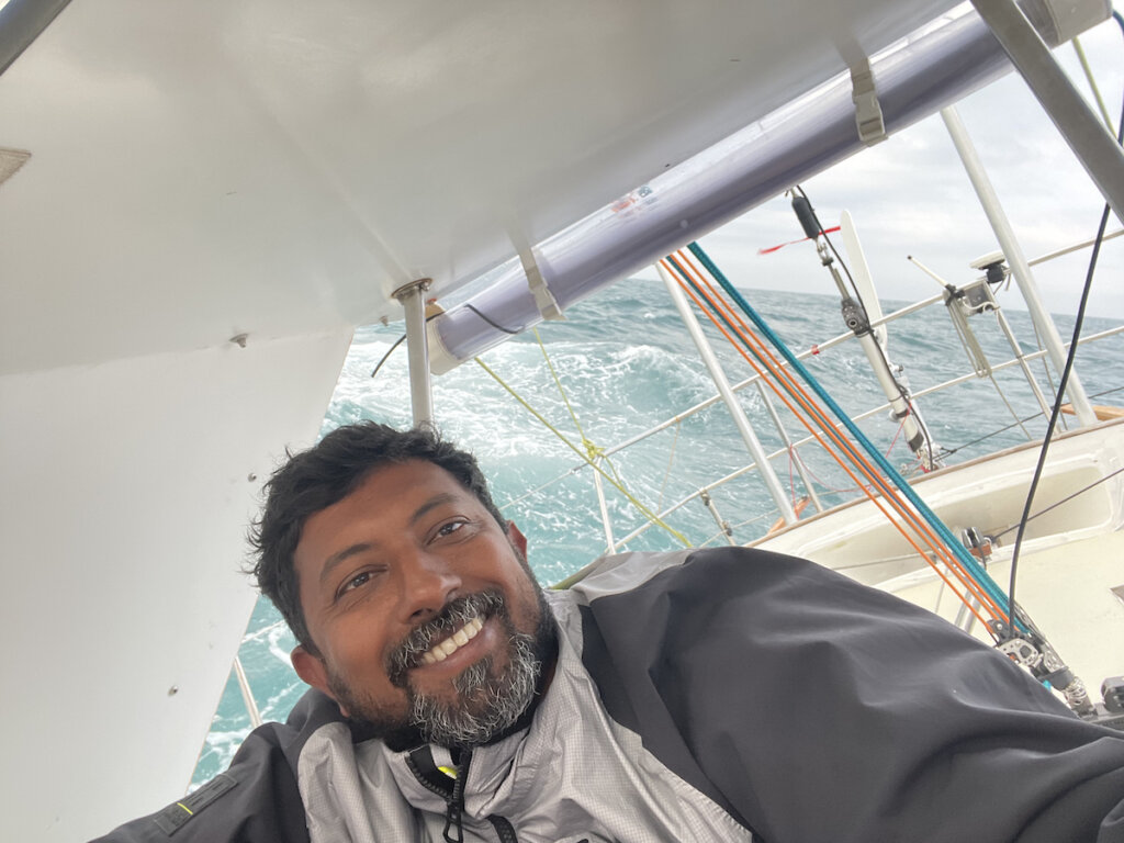 Abhilash Tomy voorbij Kaap Hoorn in Golden Globe Race