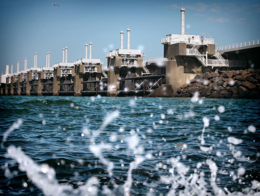 Veranderd vaarwater deltawerken