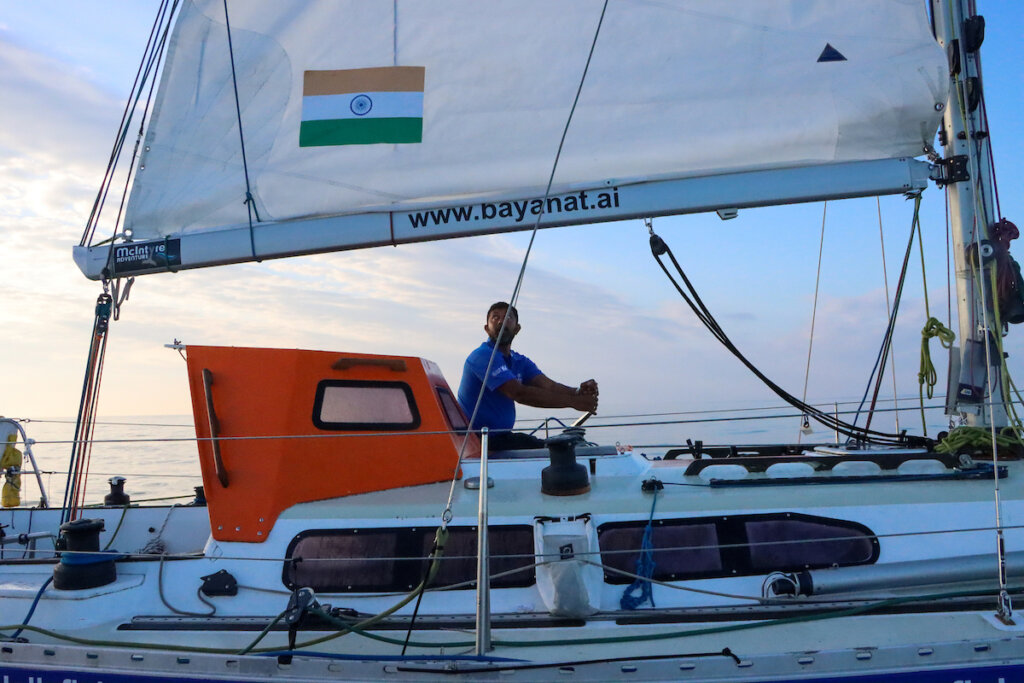 Abhliash Tomy in de Golden Globe Race