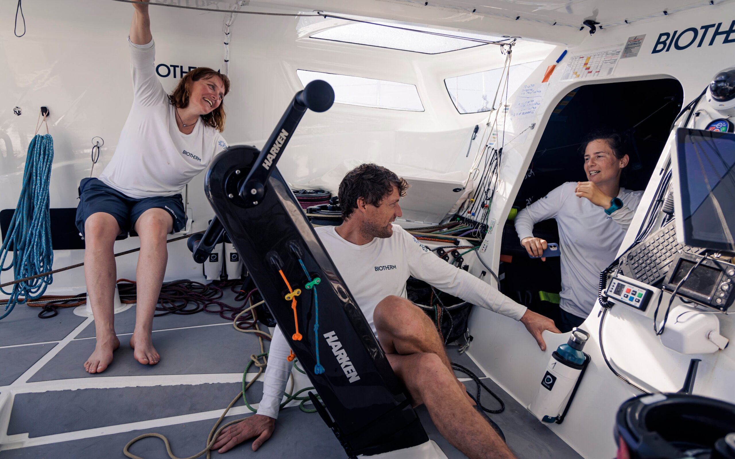 dagelijks leven aan boord ocean race