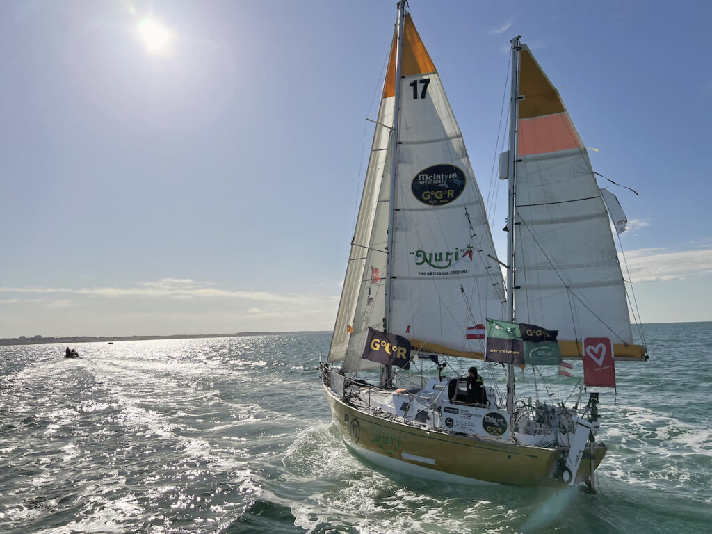 podium Golden Globe Race compleet