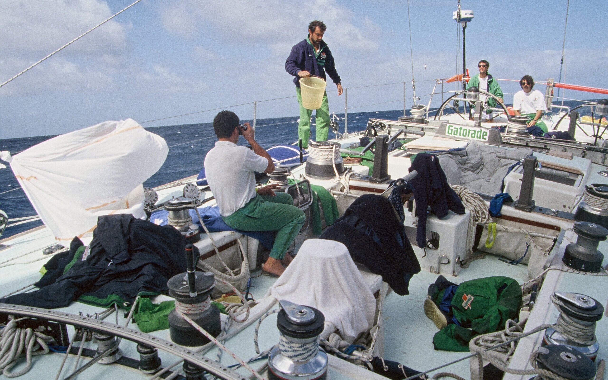 dagelijks leven aan boord ocean race