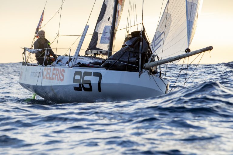 eerste etappe mini transat