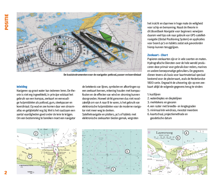 Leren navigeren op de boot