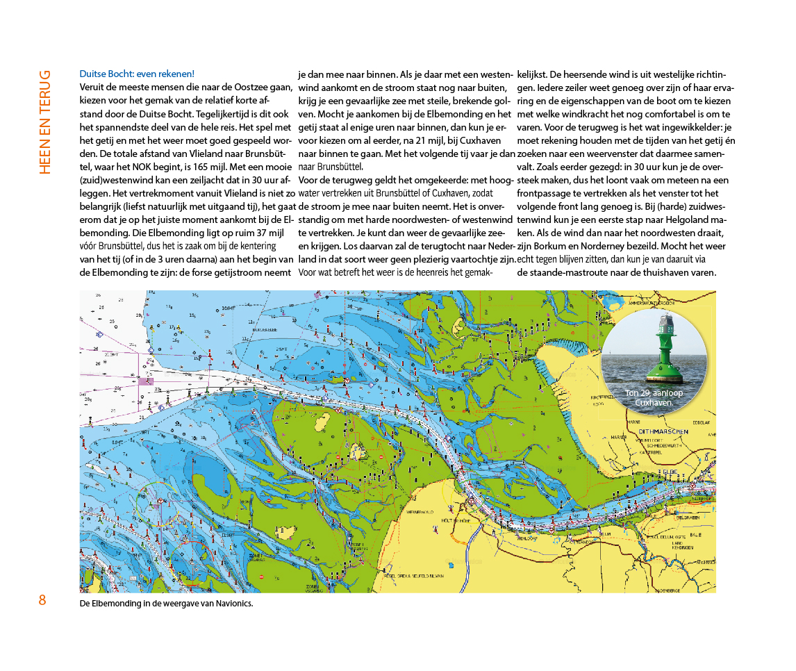 Navigatie door de oostzee