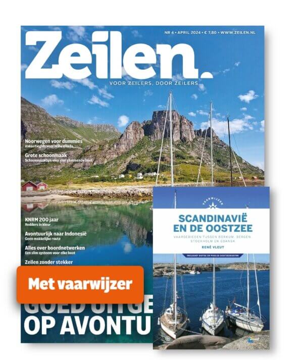 Zeilen magazine abonnement met vaarwijzer scandinavie gratis