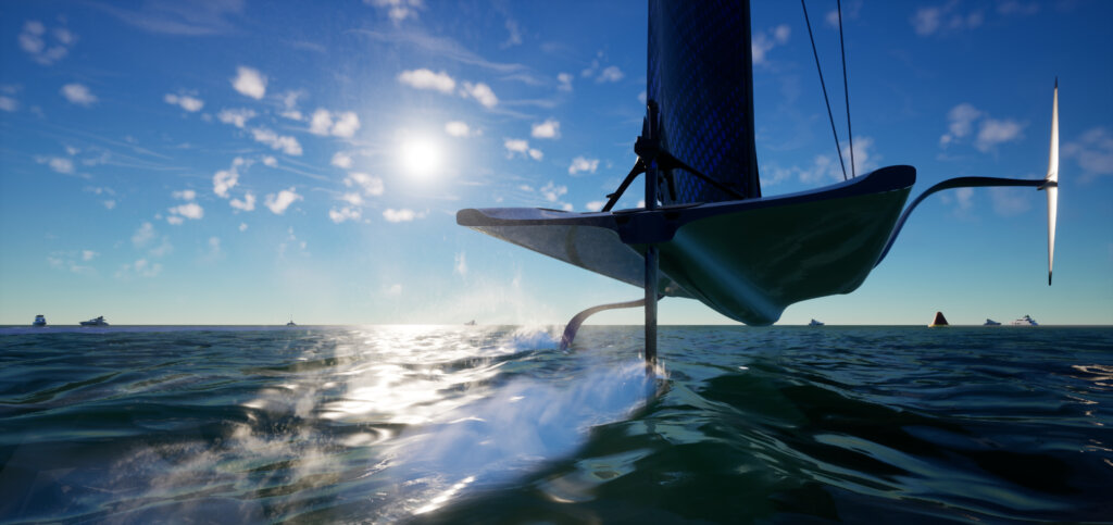 America's Cup simulator