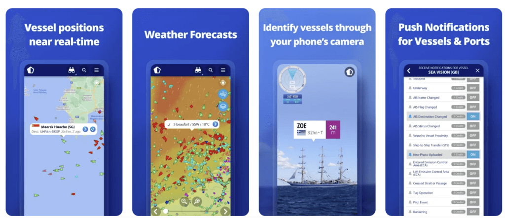 MarineTraffic App